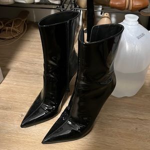 Calvin Klein heel stiletto boots